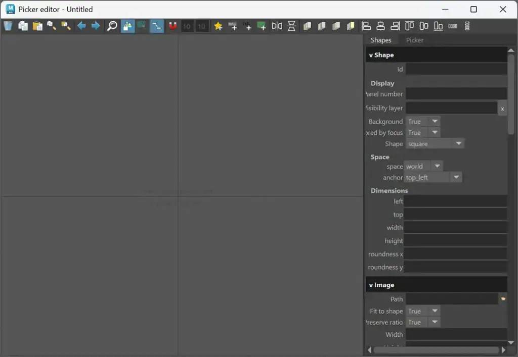 DreamWall Picker Advanced Editor