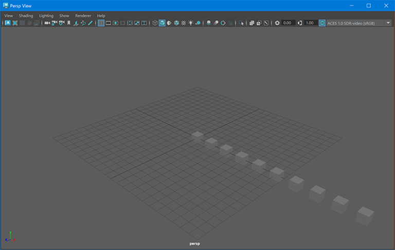 MayaのArnoldでVertex Color(頂点カラー)のレンダリング | いのぽあ CG and GAME blog