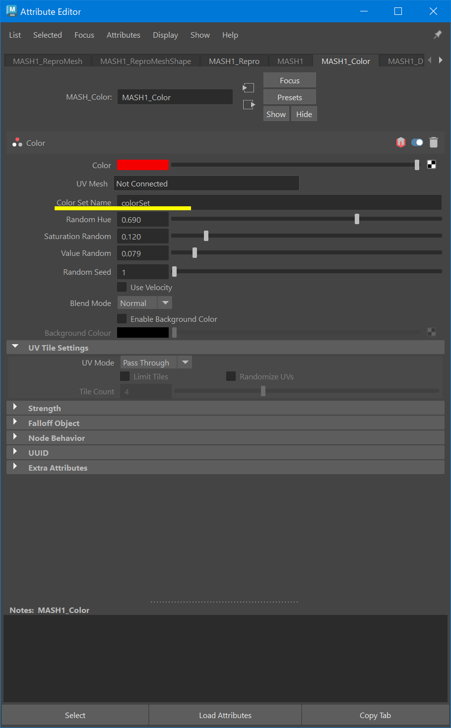 MayaのArnoldでVertex Color(頂点カラー)のレンダリング | いのぽあ CG and GAME blog