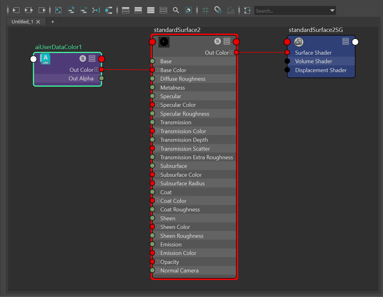 MayaのArnoldでVertex Color(頂点カラー)のレンダリング | いのぽあ CG and GAME blog